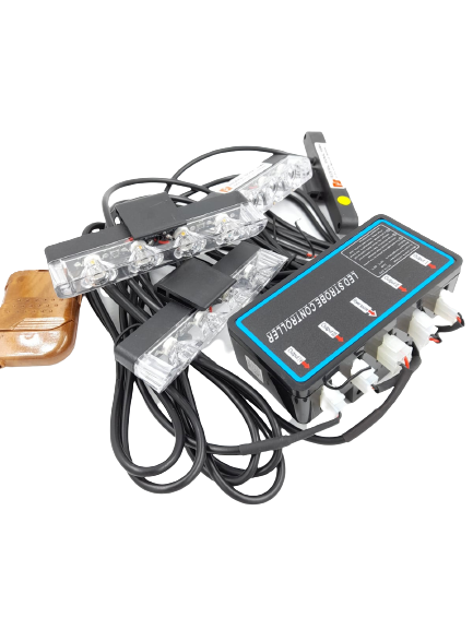 لطاش 4 قطع على الشيل (برتقالي 12V)
