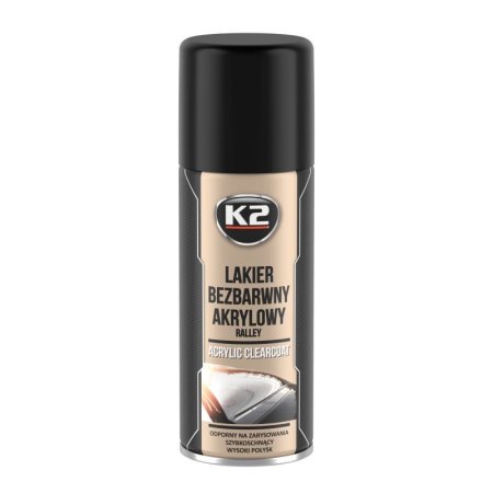 ✨ K2 ACRYLIC CLEARCOAT RALLY – ورنيش أكريليك شفاف | 400 مل